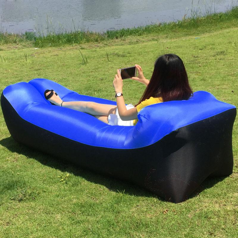 Inflatable Sofa，180*88*63cm，Sky Blue