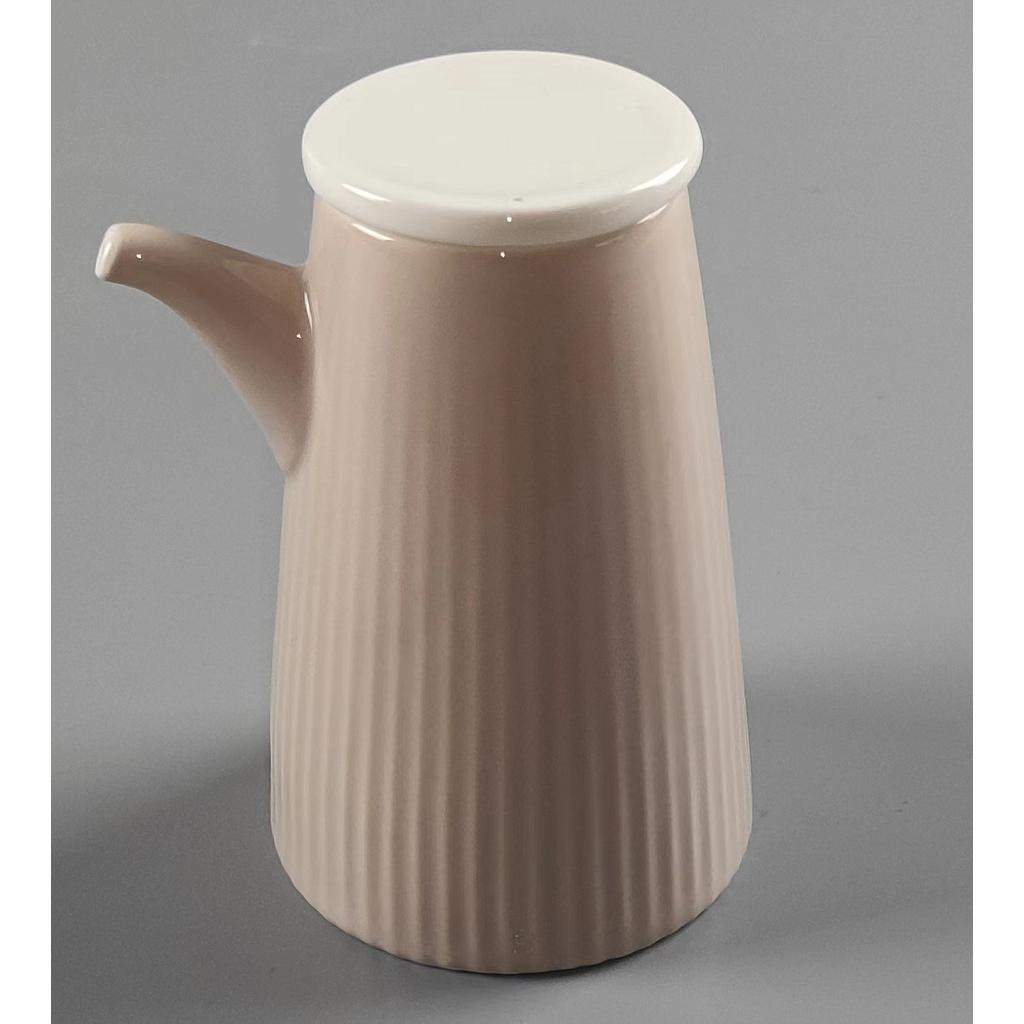G161 Series Soy Sauce Pot-Pink，L7.6*W6.2*H9.7cm