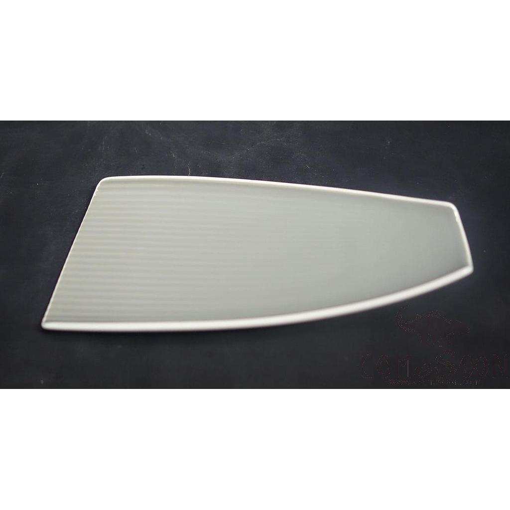 G161 Series 6.75&quot; Long Plate - Gray