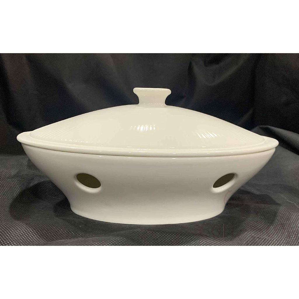 G161 Series 11.75&quot; Oval Deep Plate with Oven