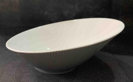 G161 Series 12&quot; Beveled Bowl - Gray