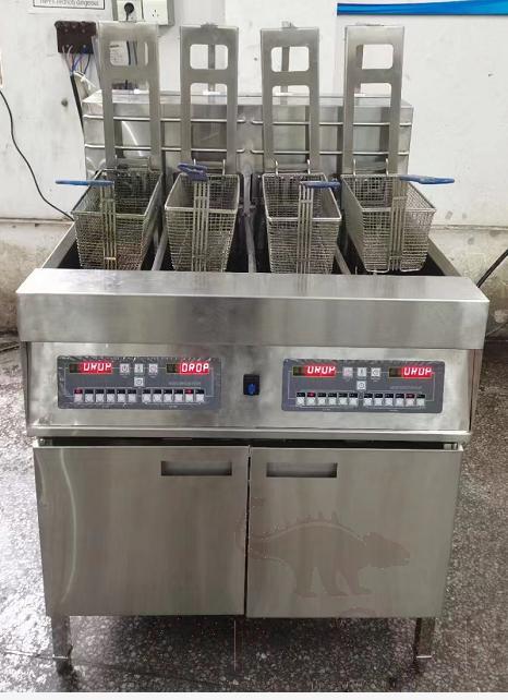 Computerized Auto Lift Fryer(4 Small Slots),800*830*1120mm,27KW/380V