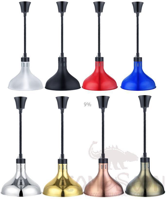 Copper Color Retractable Insulated Chandelier,220V/275W