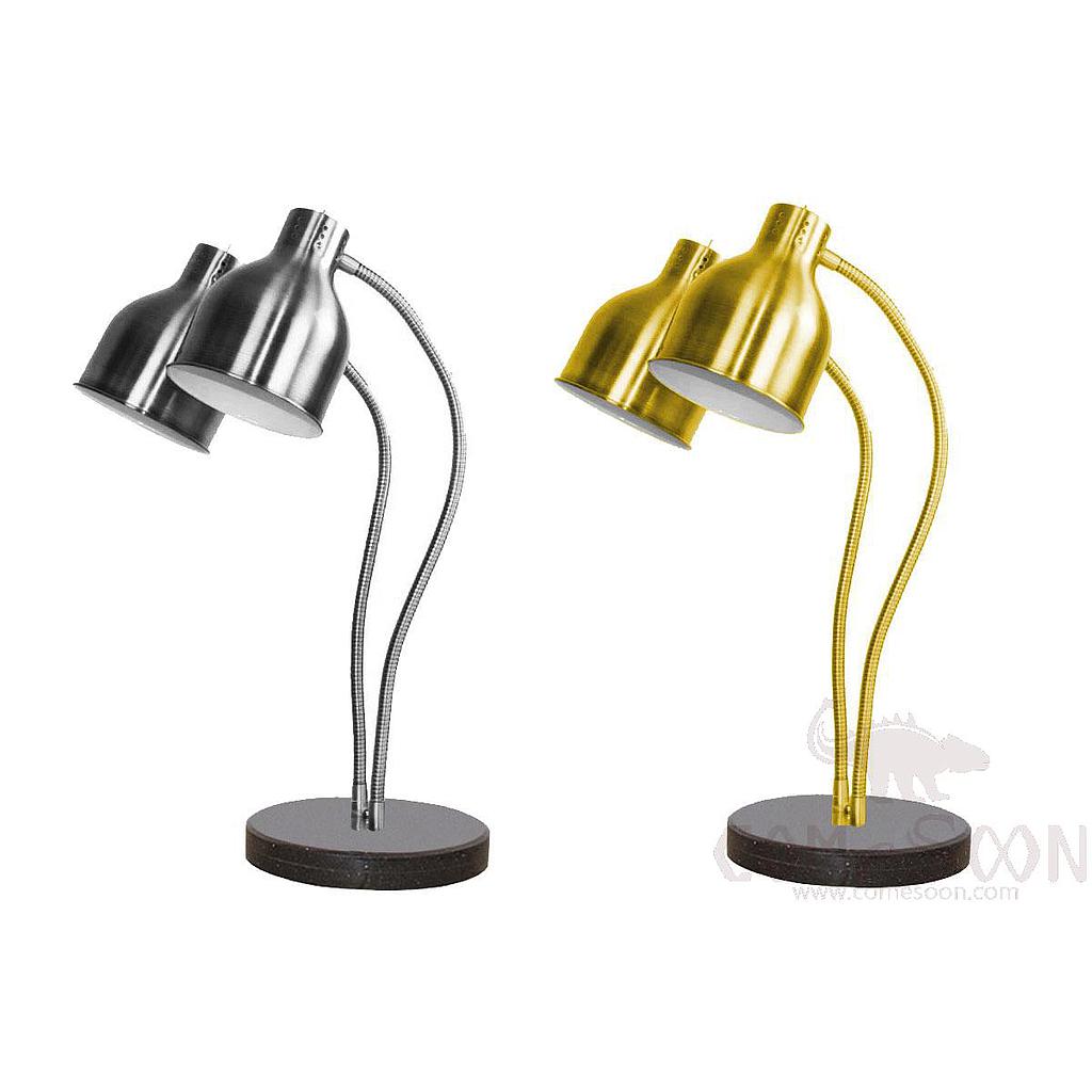 Double Head Gold Full Hose Heat Lamp,270*600mm,500W