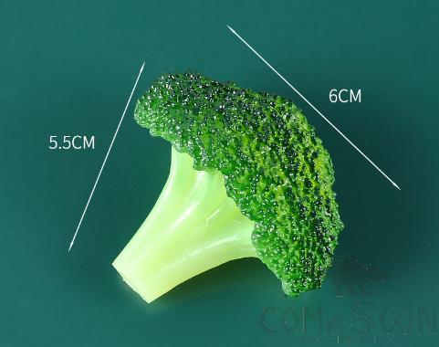 Simulation Tableware Model-- Broccoli flower,PVC,3.5*2.5cm