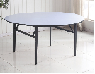 Foldable Round HPL Finishing Table / Banquet Table,D1200*H760mm