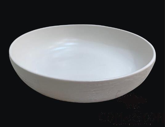 20118 Series 8&quot; Shallow Bowl - Matt White