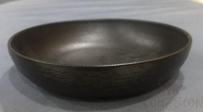20118 Series 8&quot; Shallow Bowl - Matt Black