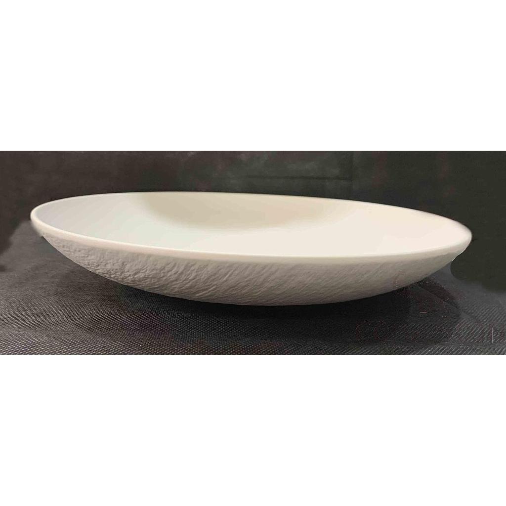 20118 Series 10&quot; Deep Plate - Matt White
