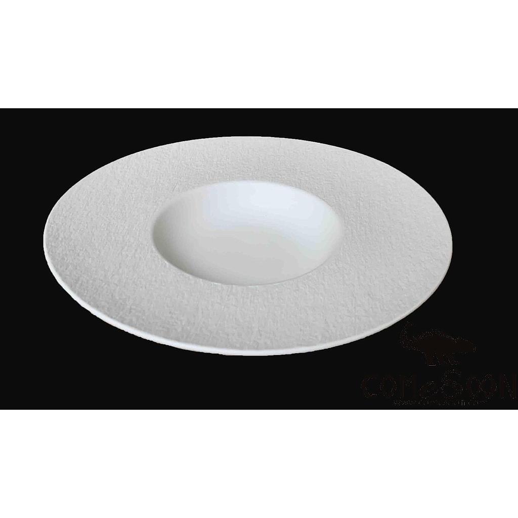20118 Series 11.25&quot; Bowl of Dry Fish - Matt White