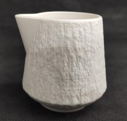 20118 Series Small Milk Spoon - Matt White，L6*W5.7*H6cm