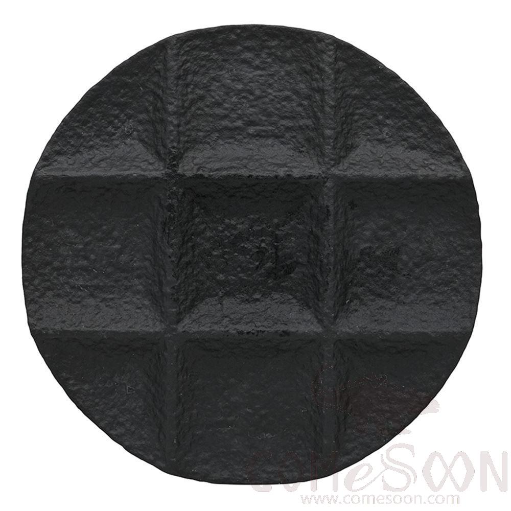 20118 Series 11.18&quot; Dim Sum Plate - Matt Black