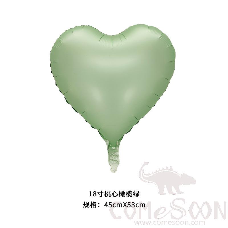 Balloon，Aluminum Film，18 Inches，Green