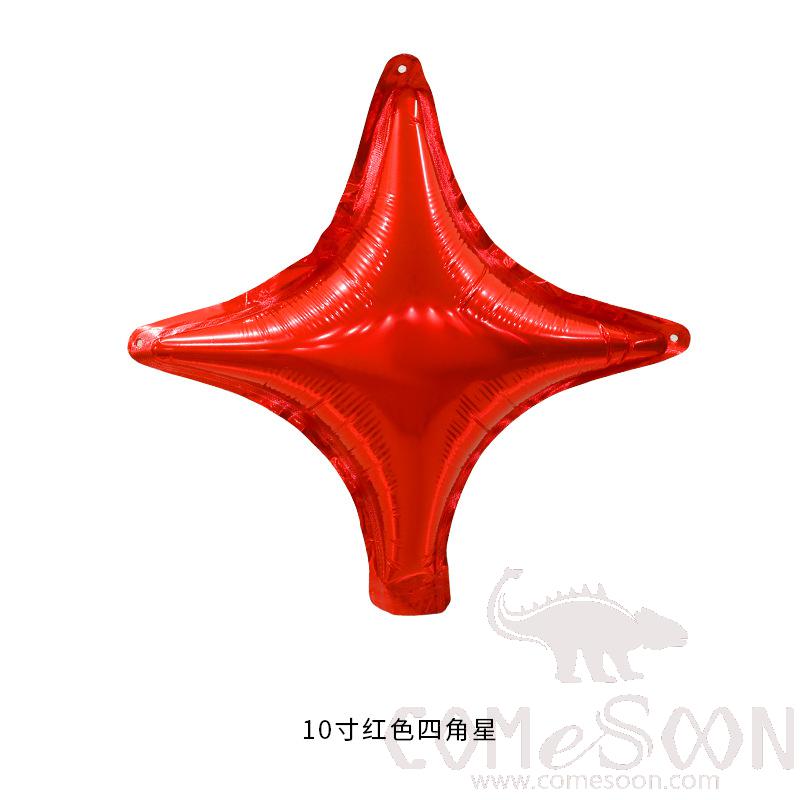 Balloon，Aluminum Film，10 Inches，Red