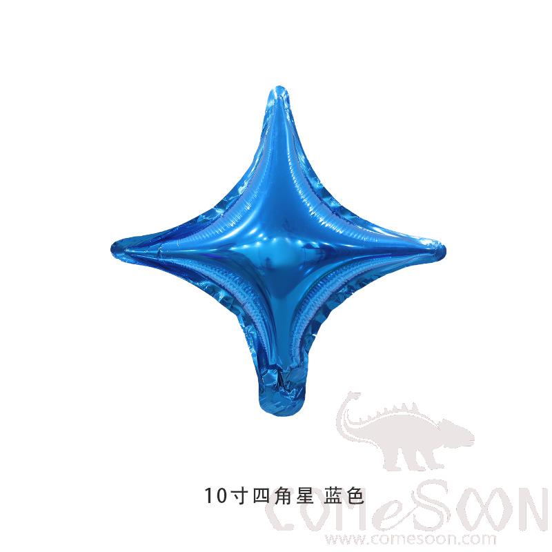 Balloon，Aluminum Film，10 Inches，Dark Blue