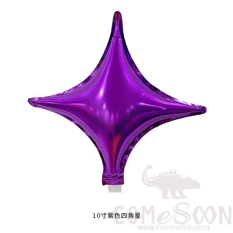 Balloon，Aluminum Film，10 Inches，Purple