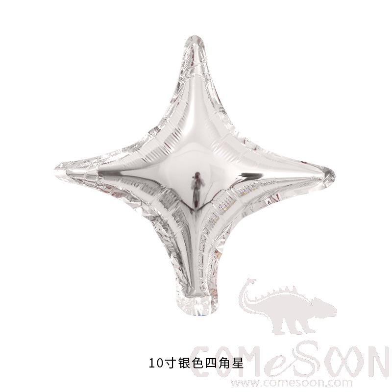 Balloon，Aluminum Film，10 Inches，Silver