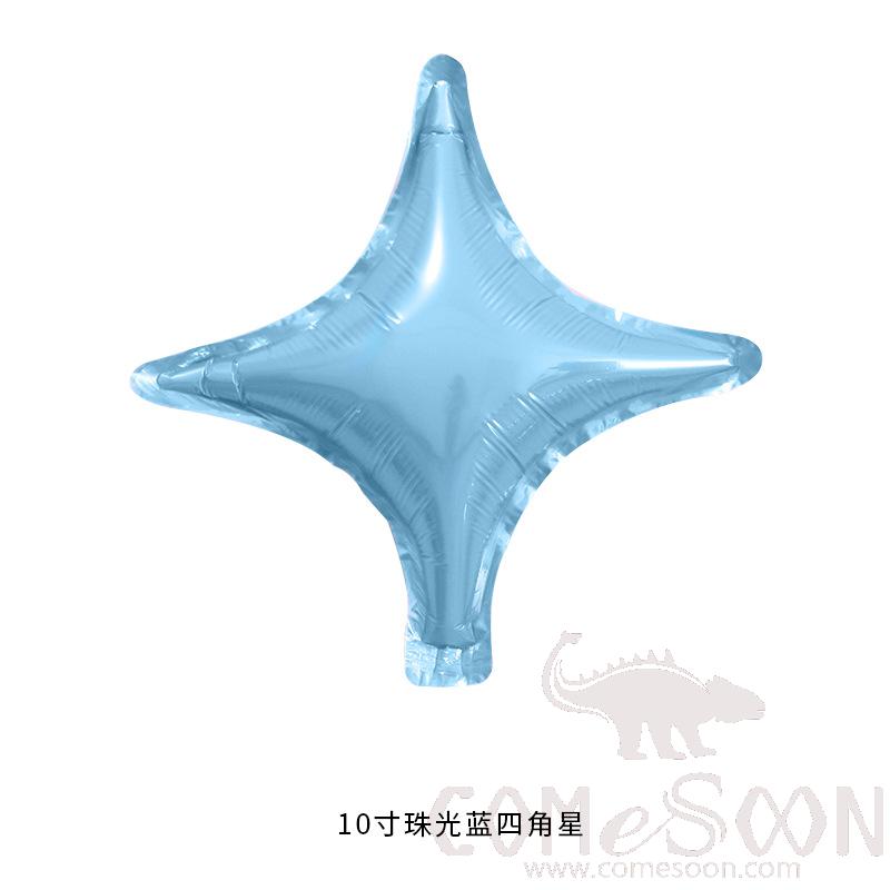 Balloon，Aluminum Film，10 Inches，Blue