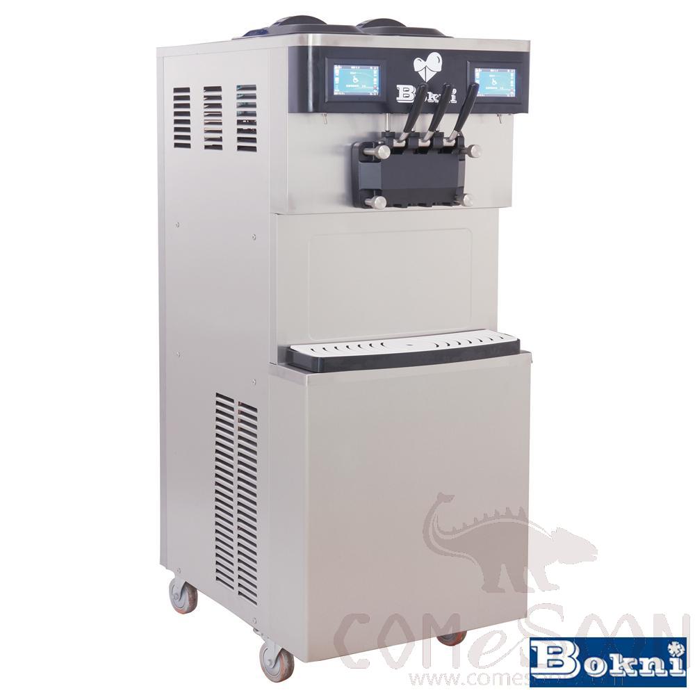 High-End Dual System Ice Cream Machine, 4600W, 600*820*1500mm, 70L/H