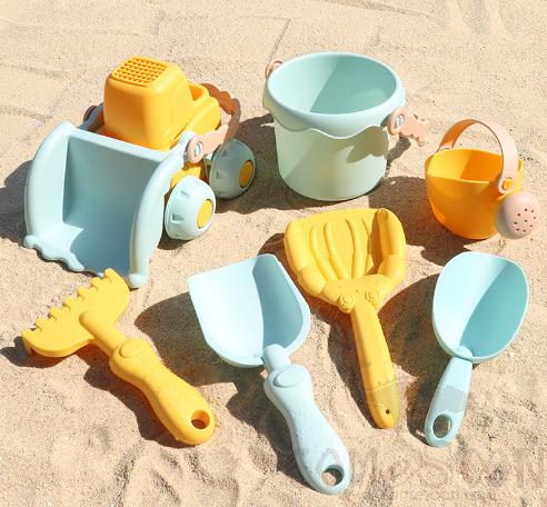 Beach Toy Set,Silicone,7pcs