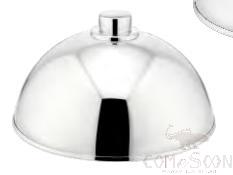 Dome dish Cover, SS, 25cm / 10inch