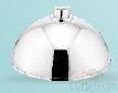 Dome dish Cover, SS, 25cm / 10inch, Titanium Plated Dome Knob
