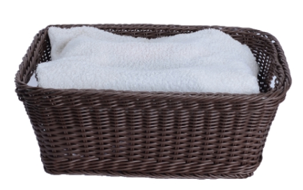 Laundry Basket-PP，41x31x17cm