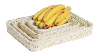 Fruit Basket-PP，39X29X6cm