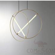 Small Pendant Light, Iron+Acrylic, Diameter 550Mm