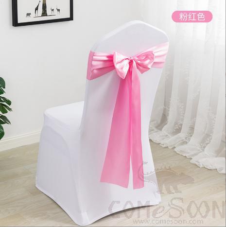 Chair Cover Band,Pink,14*275Cm