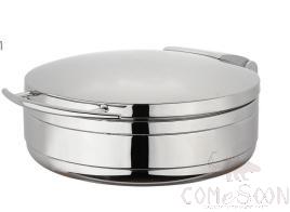 DF Series Round 38cm Steel Lid Vision induction Chafing dish, L440*W540*H165mm