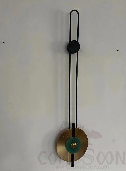 Wall Lamp, Iron + Jade At The Luminous, Ф250*1100Mm (Can Be Heightened)