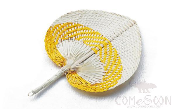 Hand-Woven Fan, Bamboo, 29*39Cm