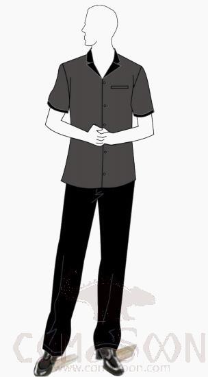 Uniform Set,Laundry, Room &amp; Public Area Attendant - Male