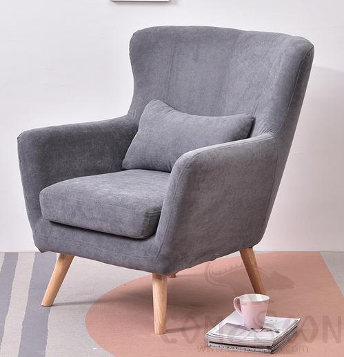 Scandinavian Fabric Chair, 85*81*74cm