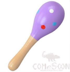 Wooden Sand Hammer，L11.5cm