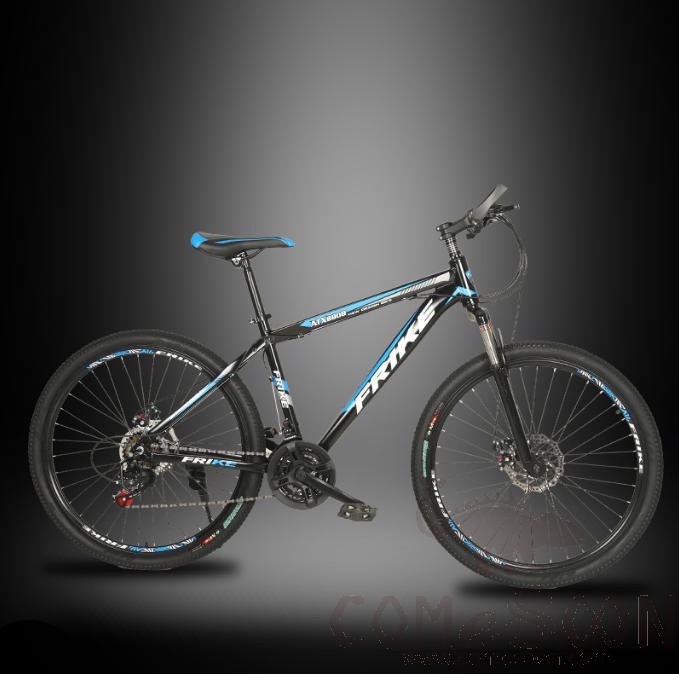 Aluminum Alloy Bicycle, 26&quot;, Black&amp;Blue