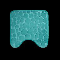 Stone Grain Toilet Pad-Dark Green,Dacron,L45*W45cm