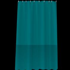 Monochrome Cloth Shower Curtain-Dark Green,Dacron,L180*W180cm