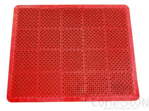 Eva Non-Slip Floor Mat, Red, 20*20*1.2cm