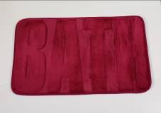 Bath Floor Mat-Wine Red,Dacron,45*75cm
