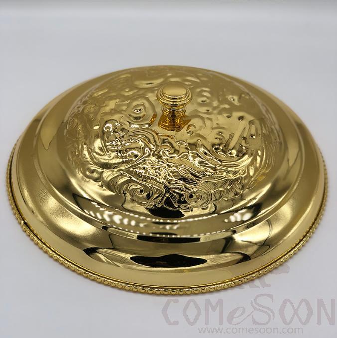 SS 304 Cover Gilt, φ270*H75mm  Round