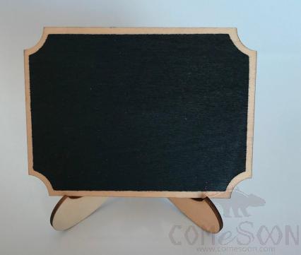 Small Blackboard Ornament Decoration, Lacking In Corners, L10*W7.5*H0.25CM