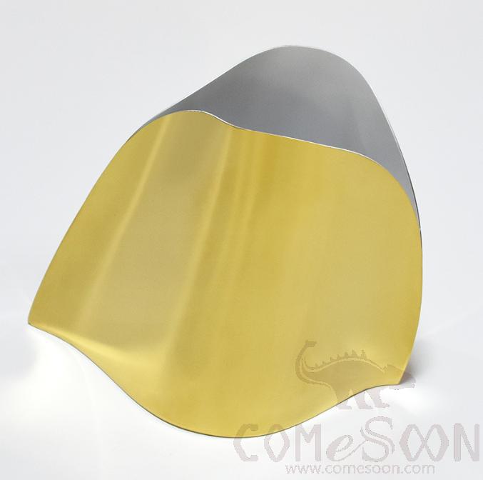 SS 304 Shell Shaped Champagne Ice Bucket 2.4L Gold