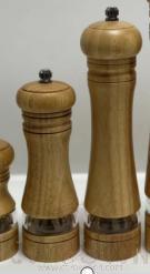 Pepper Mill, Rubber Wood, 6&quot;, D5*H15.2CM