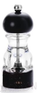 07 Series 6&quot;Pepper and Salt Mill Bright Black