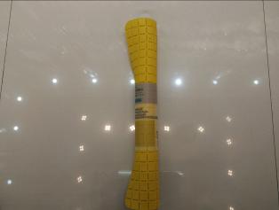 Lattice Anti-Slip  Mat-Yellow,PVC,52*52cm