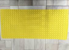 Lattice Anti-Slip Mat-Yellow,PVC,78*35cm