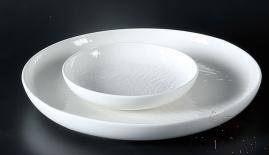 10&quot; Stone Grain Round Deep Plate