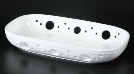 12&quot; Stone Grain Rectangular Deep Plate Holder